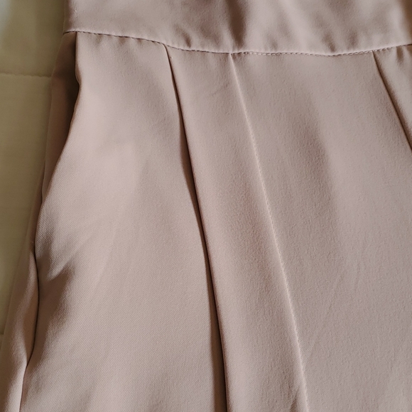Zara Basic Beige Wide Leg Pants Size XS - Picture 8 of 12